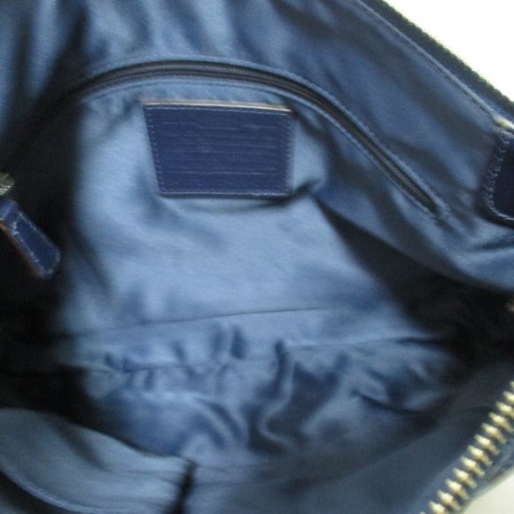 Coach Poppy 19882 Nylon Signature Hippie Purse Bag - Picture 13 of 15